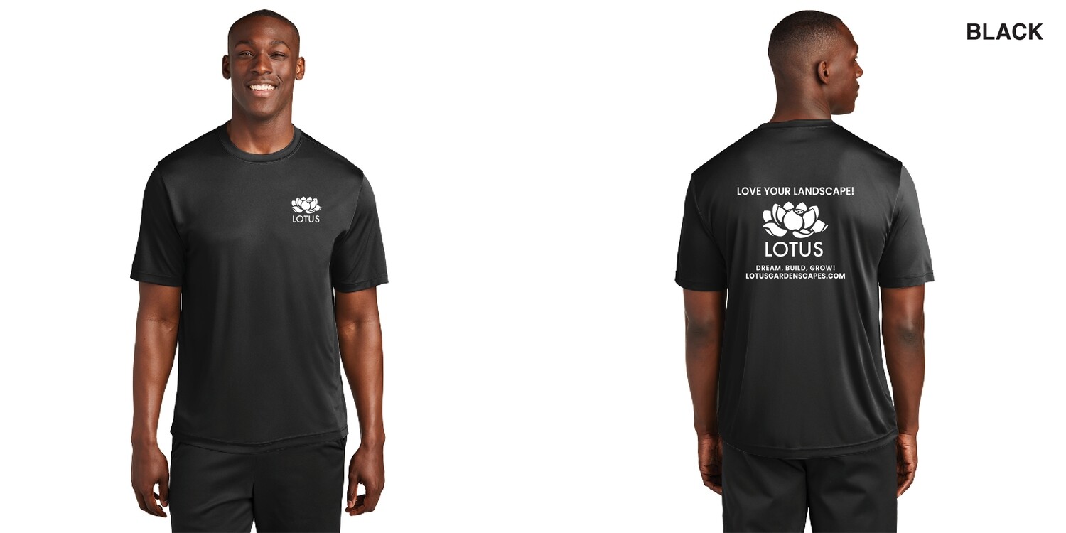 Adult Short Sleeve Performance T-Shirt- Black, Deep Orange, Grey Concrete, Sand, Woodland Brown, Silver, Iron Grey
