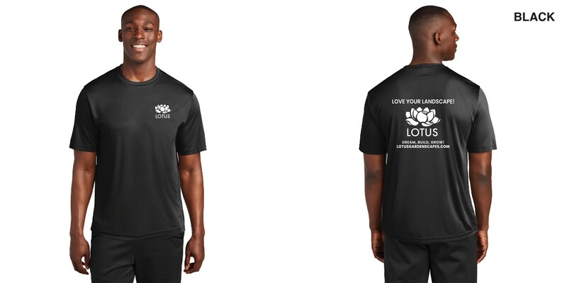 Adult Short Sleeve Performance T-Shirt- Black, Deep Orange, Grey Concrete, Sand, Woodland Brown, Silver, Iron Grey
