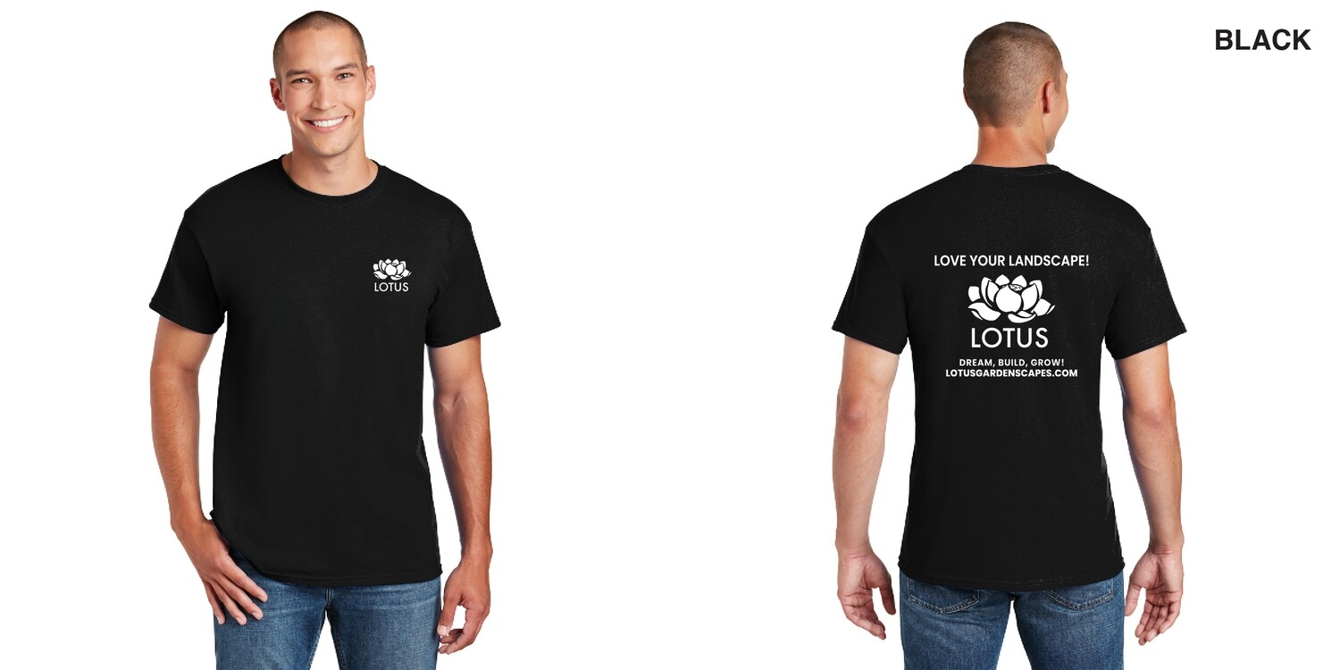 Short Sleeve 50/50 Tee - Black, Dark Heather, Graphite Heather, Sand, Orange, Gravel, Ash