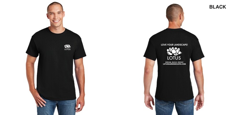 Short Sleeve 50/50 Tee - Black, Dark Heather, Graphite Heather, Sand, Orange, Gravel, Ash