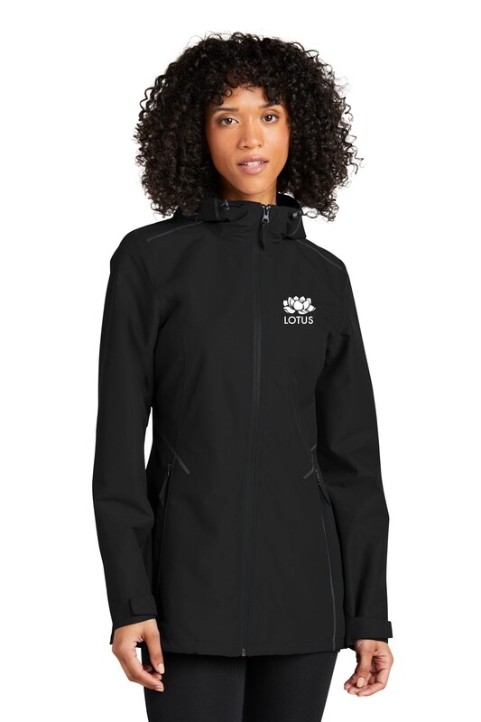 Ladies Collective Tech Outer Shell Jacket - Black/Grey