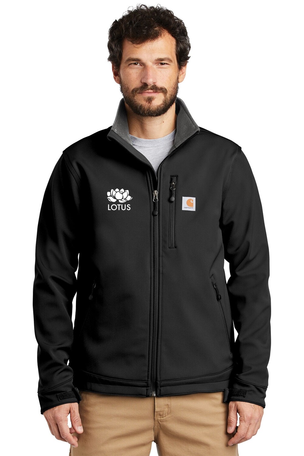 Carhartt Crowley Soft Shell Jacket- Black, Charcoal, Moss