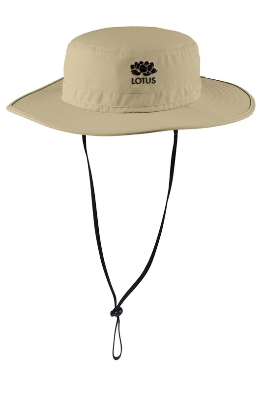 Outdoor Wide-Brim Hat- Stone/ Olive/ Grey