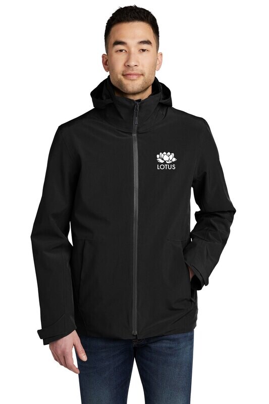Eddie Bauer WeatherEdge 3-in-1 Jacket- Black/ Grey