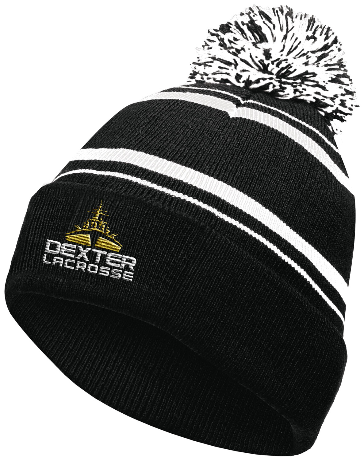 Homecoming Beanie-Maroon/Black