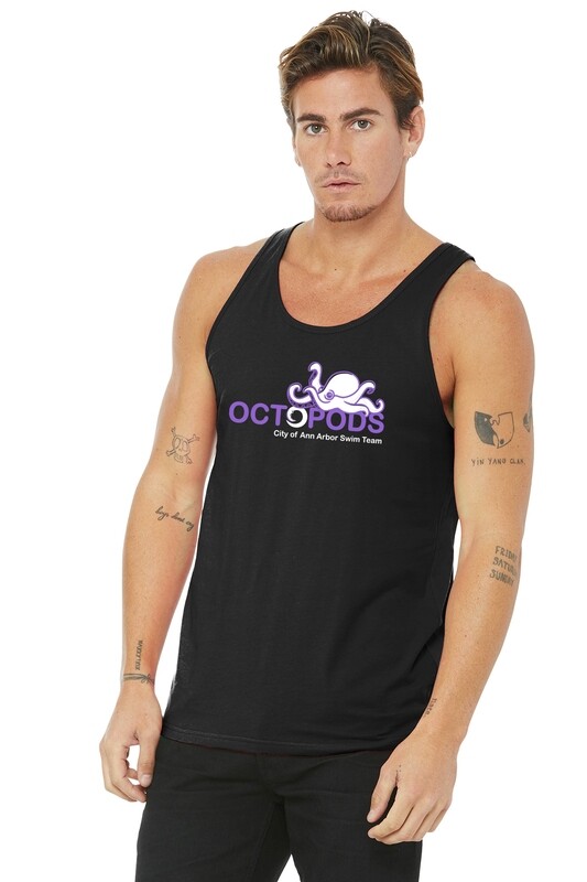 Unisex Jersey Tank - Black, White, Athletic Heather