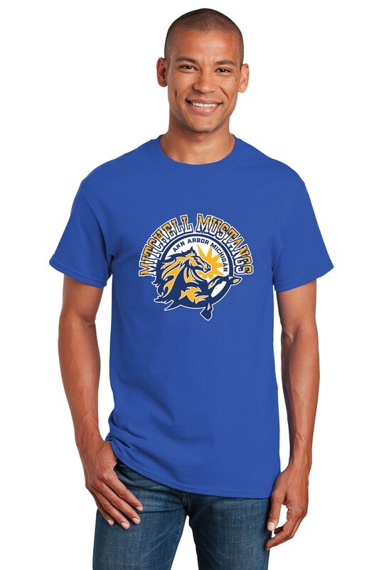 Adult Unisex Cotton Tee- Royal, Sport Grey, Light Pink, Maroon, Jade Dome, Navy