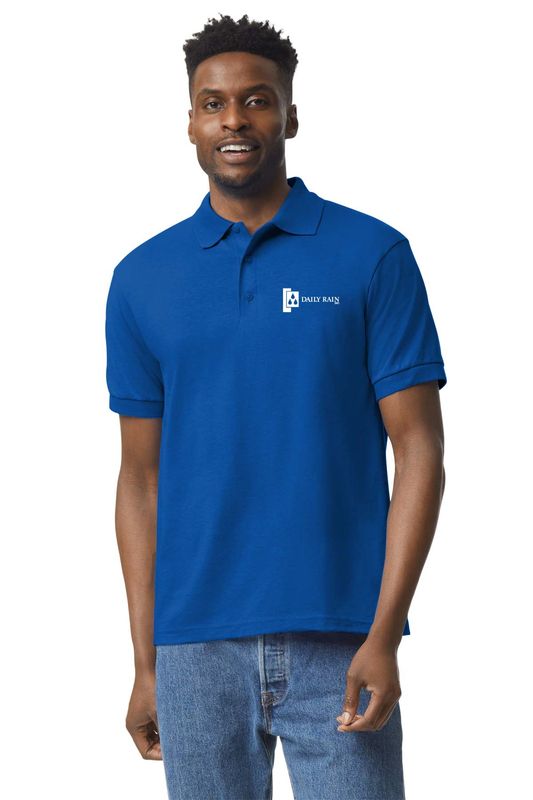 Short Sleeve Performance Polo - Orange or Royal