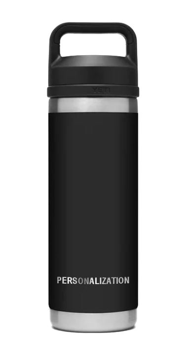 18 oz or 26 oz  Yeti Waterbottle- Black