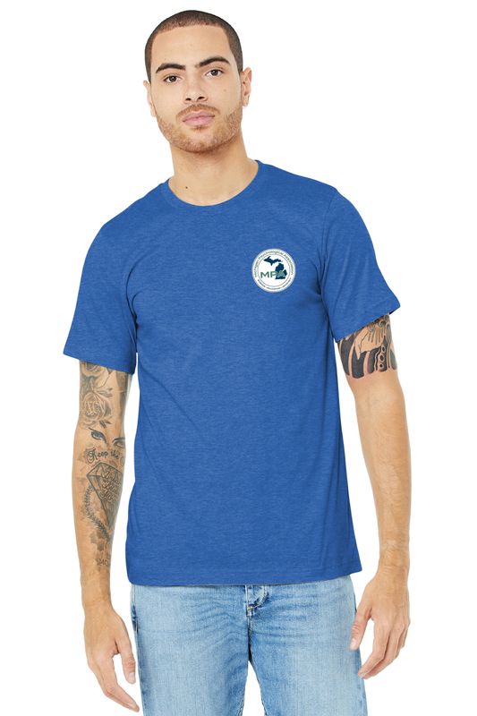 Adult Soft Cotton T-Shirt- Royal, Grey, White