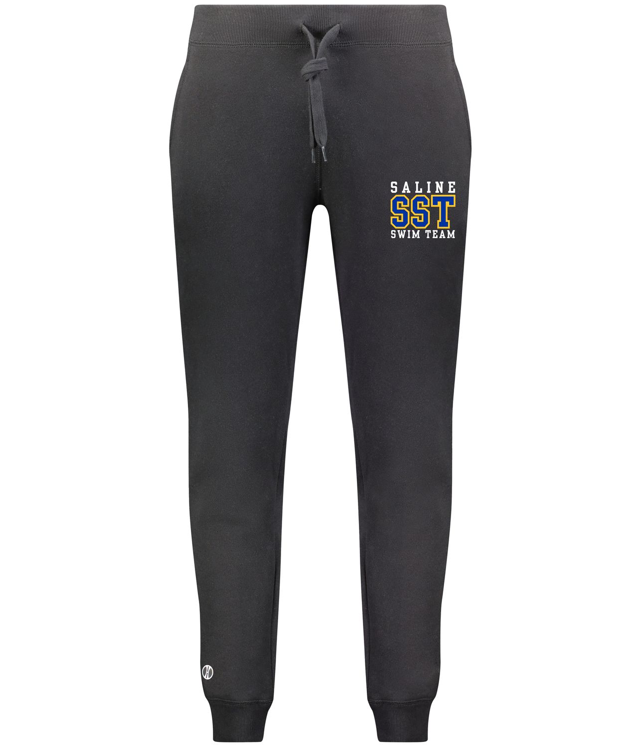 Ladies Fleece Joggers - Black or Charcoal Heather (Embroidered)