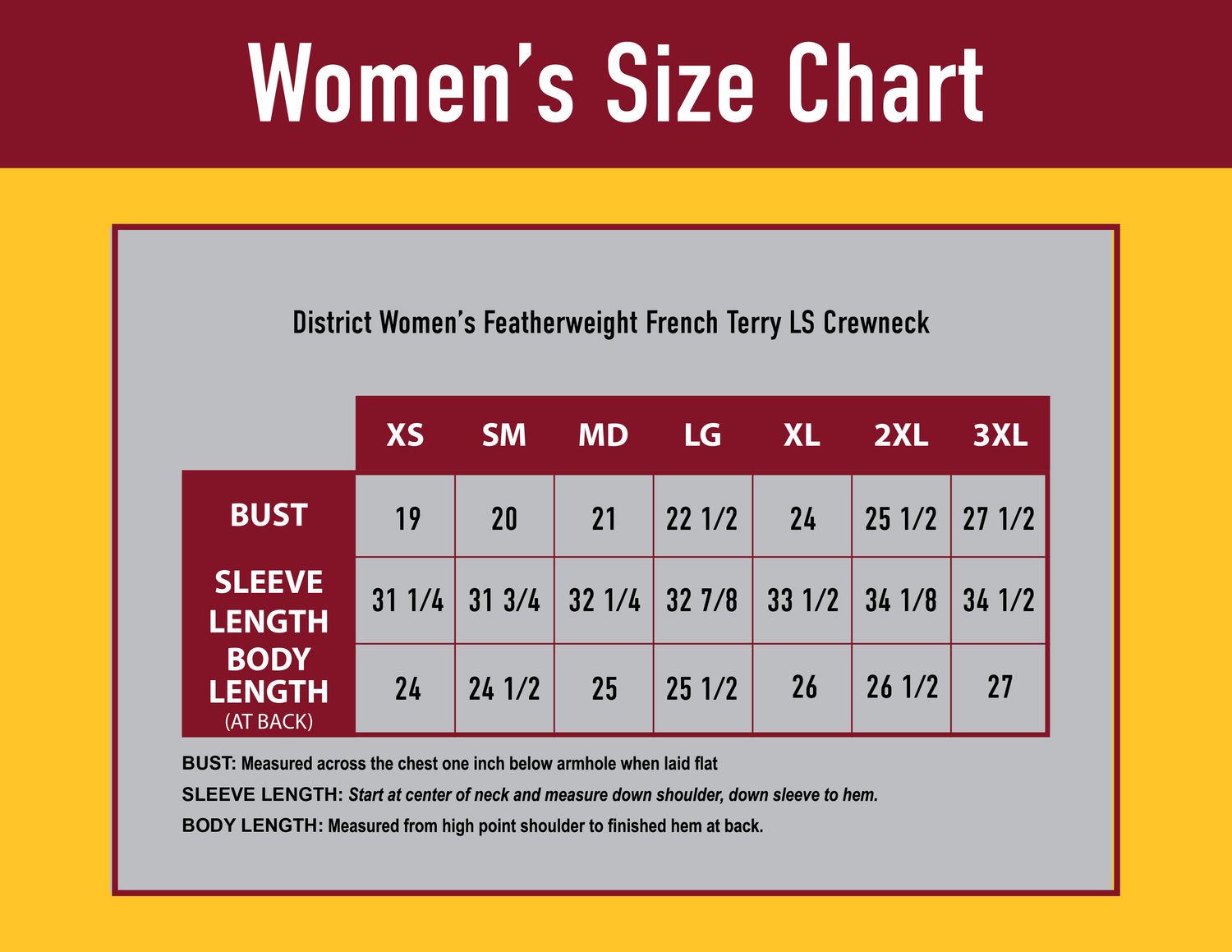 District Women’s Featherweight French Terry Long Sleeve Crewneck- Light Grey, Flint Blue