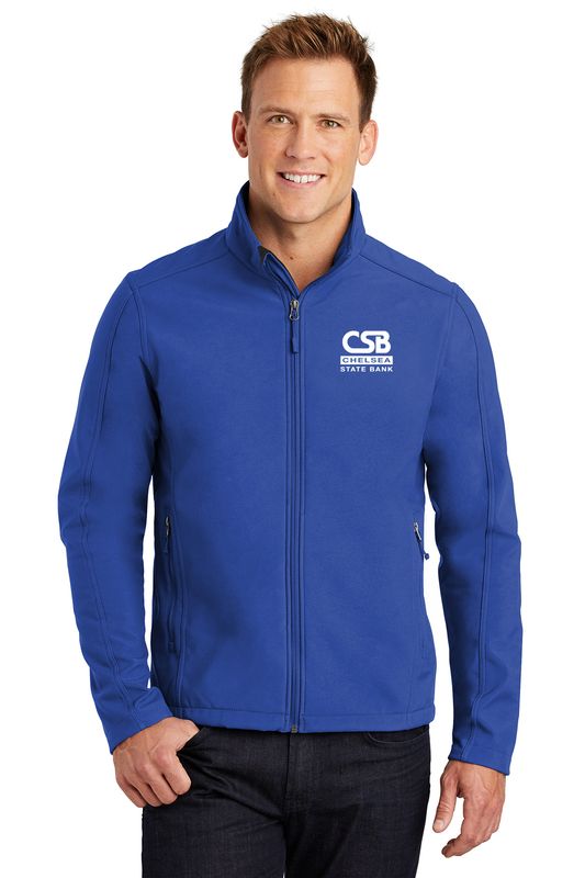Active Soft Shell Jacket- Black, Royal
