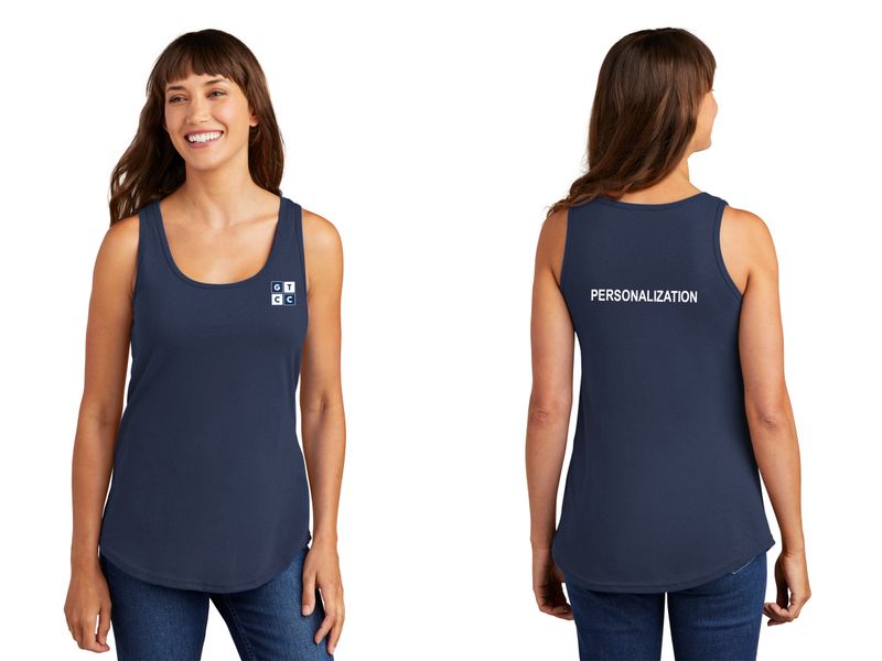 Ladies Core Cotton Tank Top- Navy, White, Royal, Athletic Heather