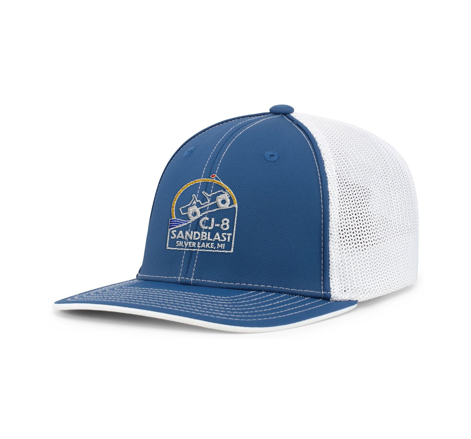 Pacific Headwear Trucker Hat - Royal/White