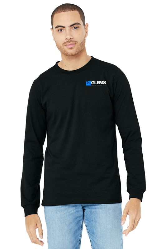 BELLA+CANVAS Unisex Jersey Long Sleeve Tee: Black, Navy, Royal, Heather Grey