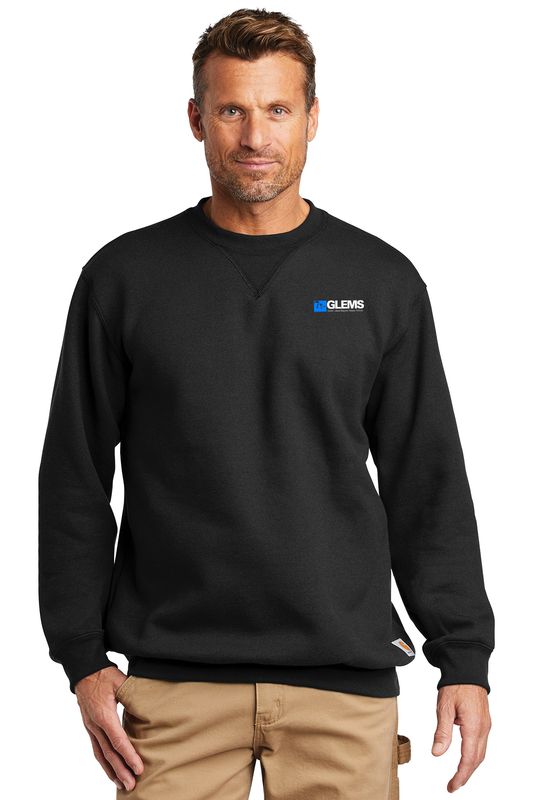 Carhartt Midweight Crewneck Sweatshirt- Black, Navy, Light Grey, Dark Grey