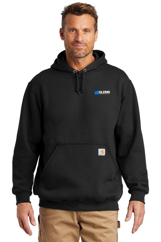 Carhartt Midweight Hooded Sweatshirt- Black, Navy, Heather Grey