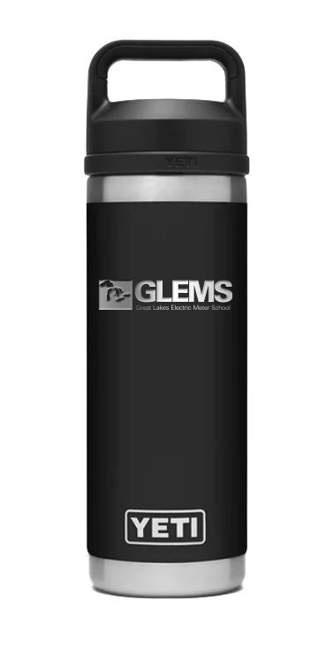 YETI 18 oz or 26 oz Waterbottle- Black