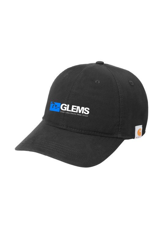 Carhartt Cotton Canvas Cap- Black, Grey Gravel, Navy