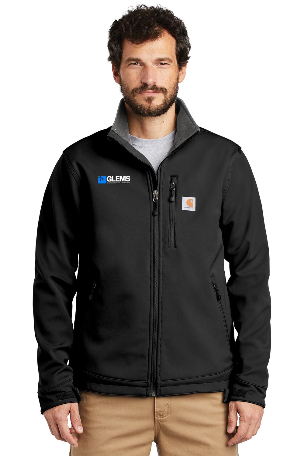 Carhartt Crowley Soft Shell Jacket- Black, Charcoal, Navy