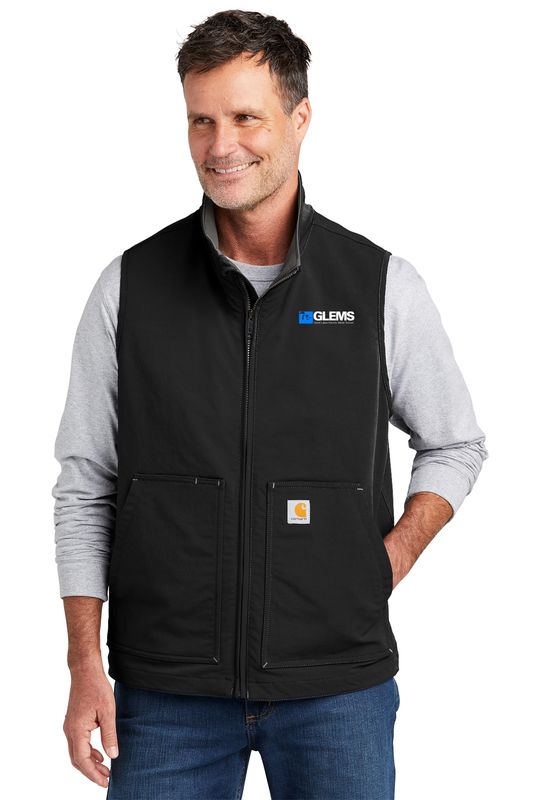 Carhartt Super Dux Soft Shell Vest- Black, Gravel, Greige