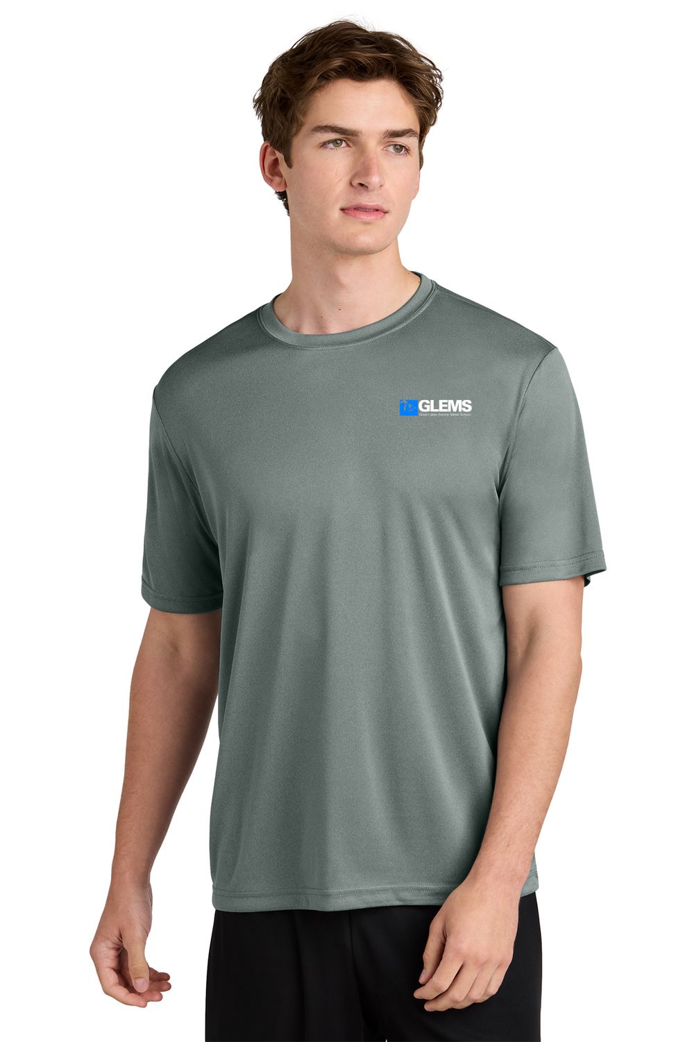 Adult Performance Short Sleeve T-shirt- Black, Royal, Navy, Concrete