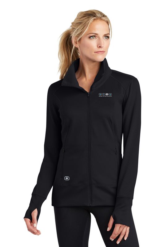 OGIO Ladies Fulcrum Full-Zip- Black