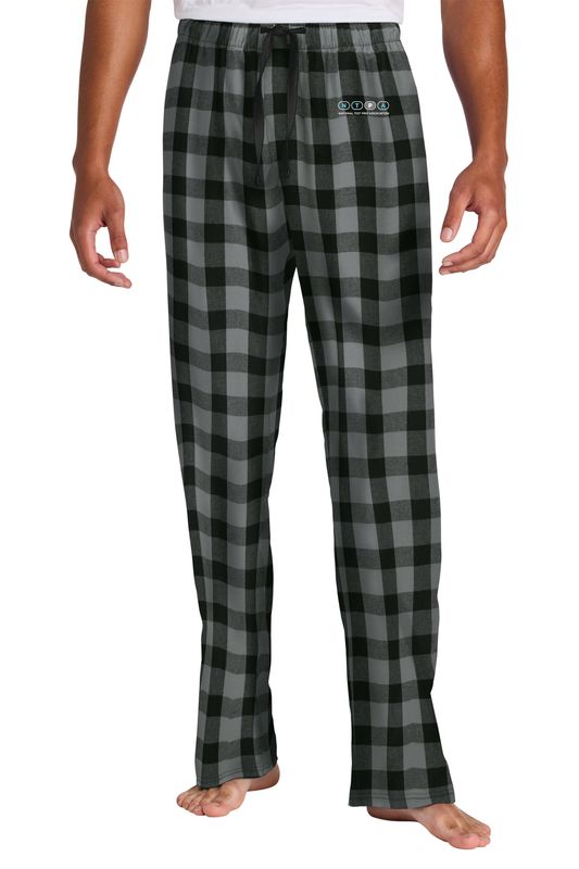 Unisex Flannel Plaid Pant -Buffalo Black