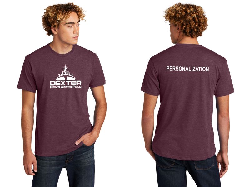 Unisex Next Level Short Sleeve Tee - Black, Maroon