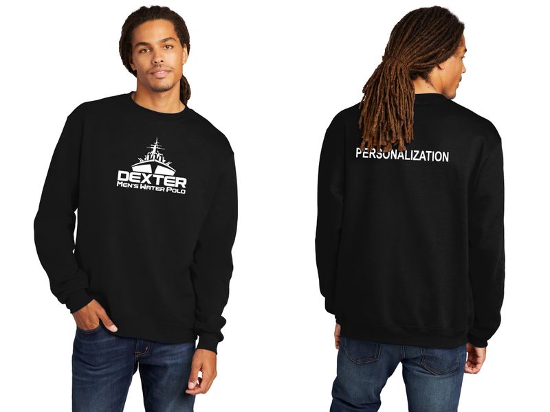 Champion Crewneck -Black, Maroon