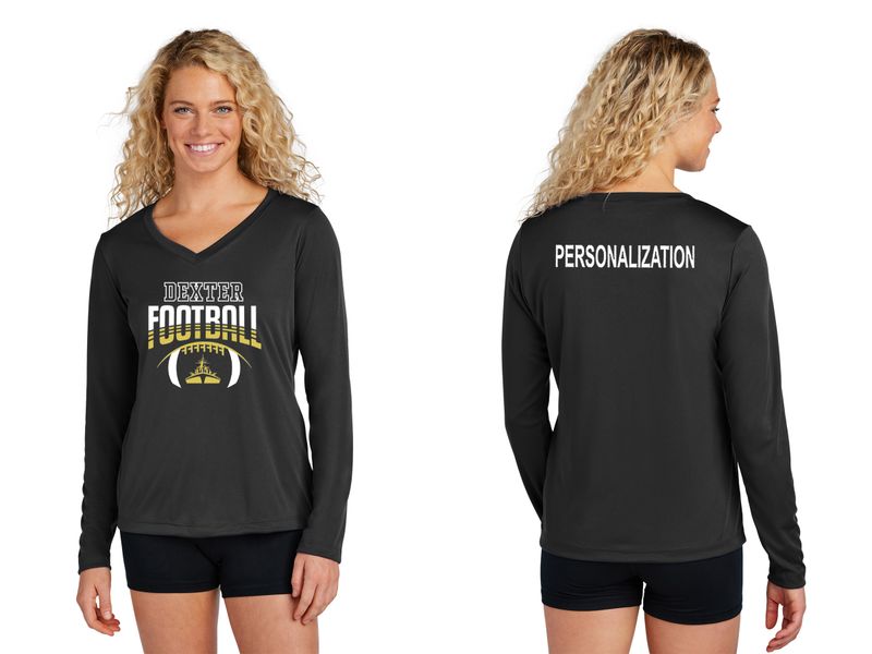 Women&#39;s Long Sleeve Performance T- Black