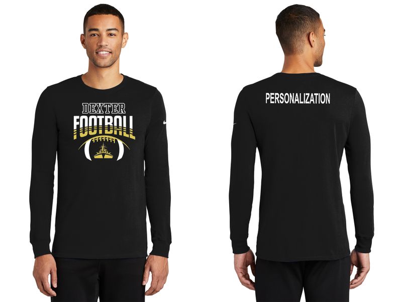 Nike Long Sleeve Performance T-Shirt - Black