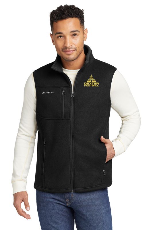 Eddie Bauer Fleece Vest- Black