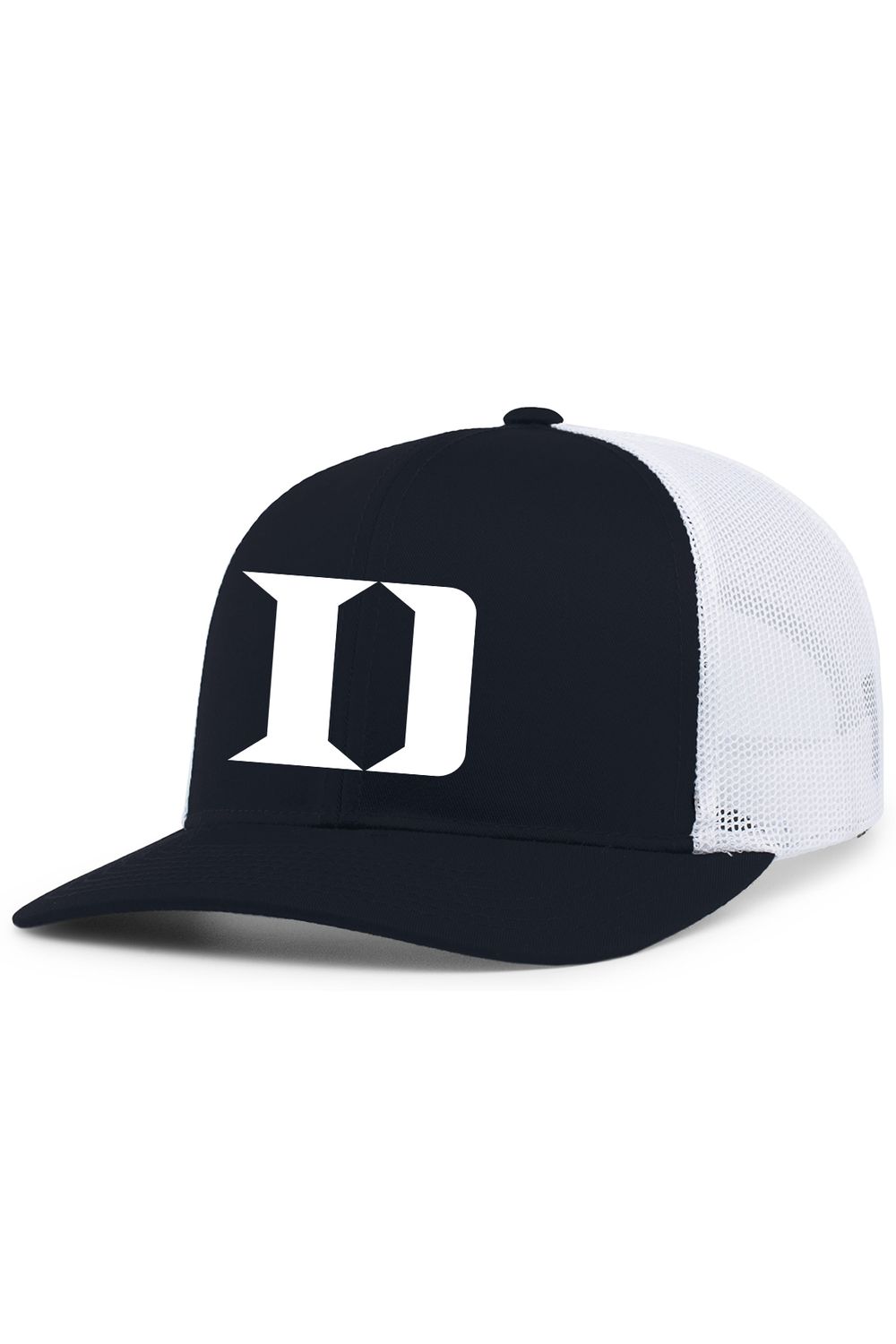 Trucker Snapback Cap with Football D- Maroon, Black