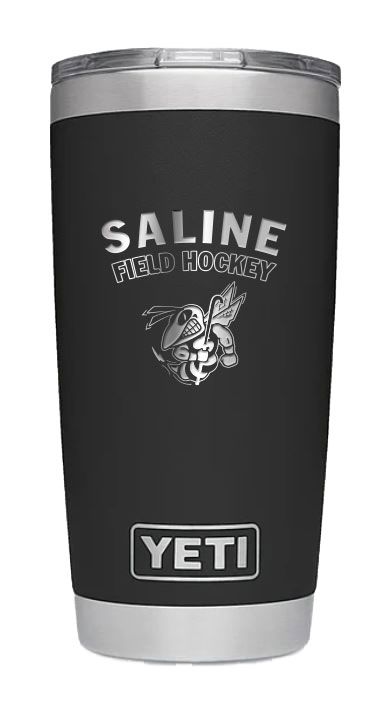 YETI Black Stainless Steel Tumbler - 20 or 30 oz