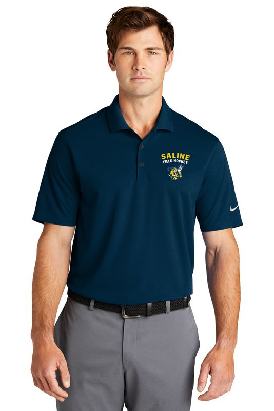 Nike Dri-FIT Micro Pique 2.0 Polo - Navy/Grey/White