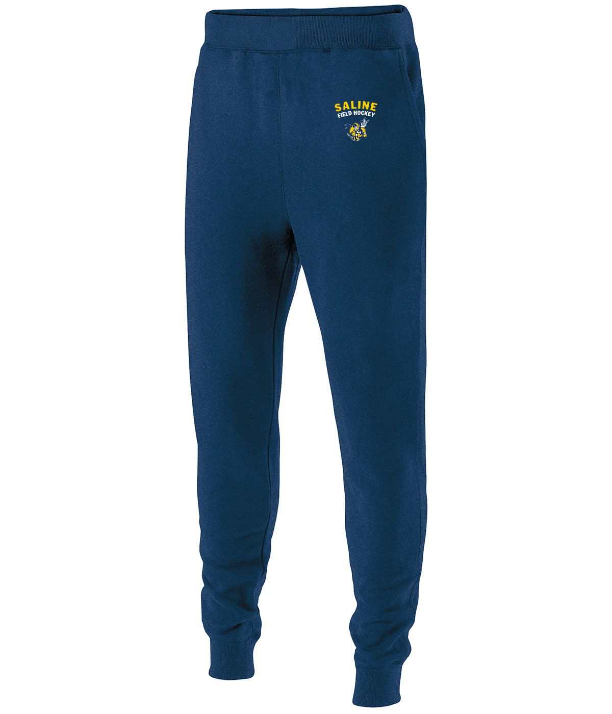 Youth Fleece Jogger - Navy/Heather Grey