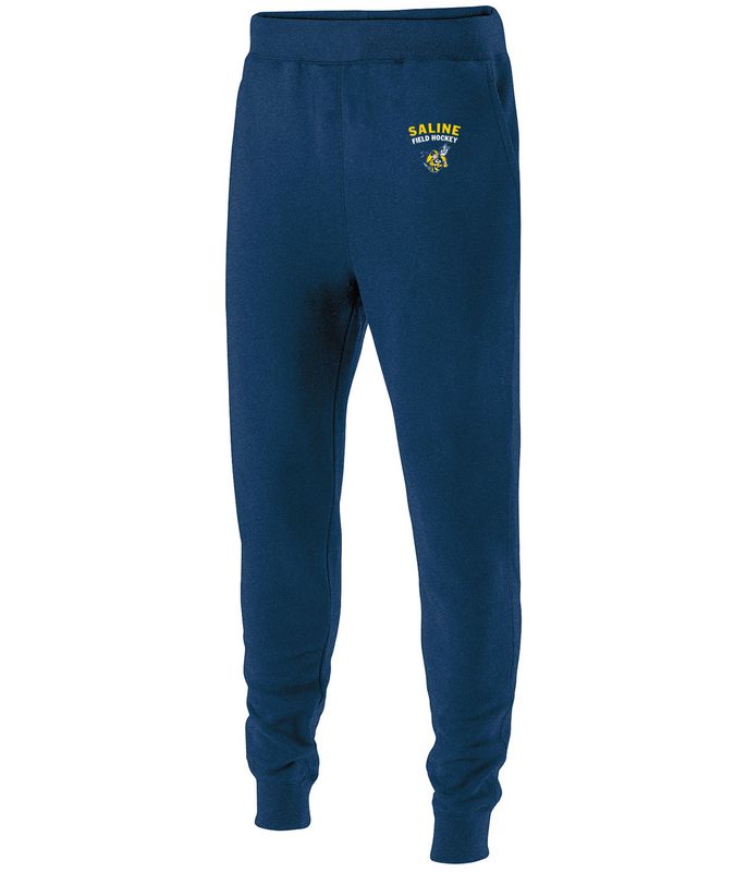 Youth Fleece Jogger - Navy/Heather Grey