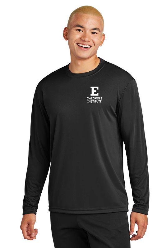 Adult Long Sleeve Performance- Black, Forest Green, White, Concrete Grey, Purple
