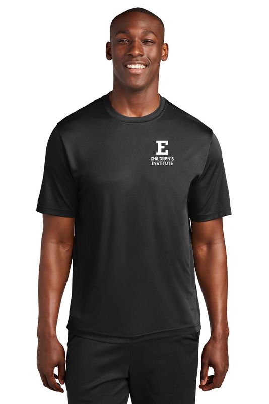Adult Short Sleeve Performance Tee- Black, Concrete Grey, Forest Green, White, Purple