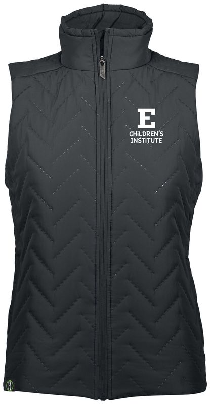 Ladies Repreve Eco Vest - Black, Dark Grey, White