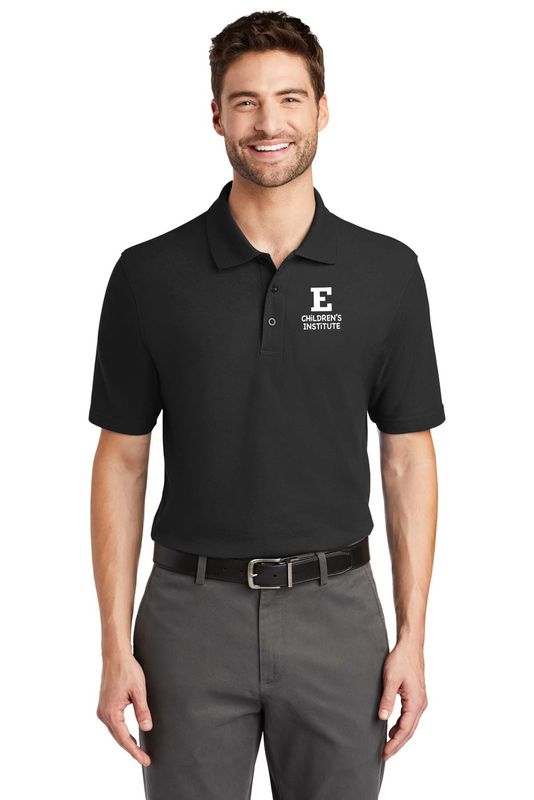 Adult Short Sleeve Stain-Release Polo- Black, Steel Grey, Dark Green, White