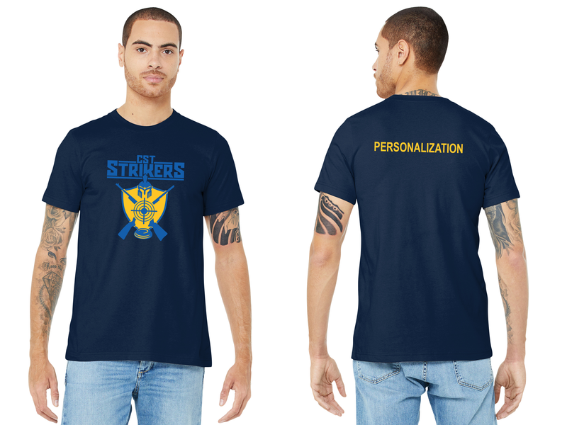 Unisex Premium Cotton Tee-Grey, Navy, Gold, Black, Royal, White