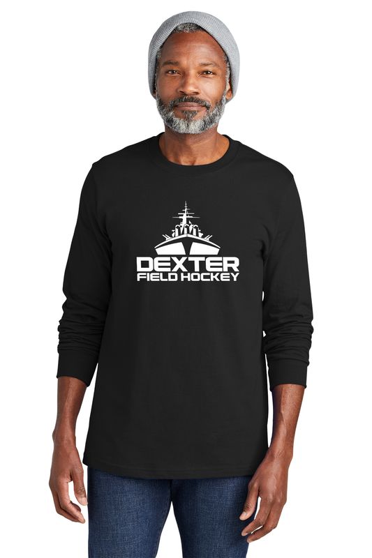 Volunteer Knitwear Chore Long Sleeve Tee- Black, Athletic Heather, Dark Heather Grey