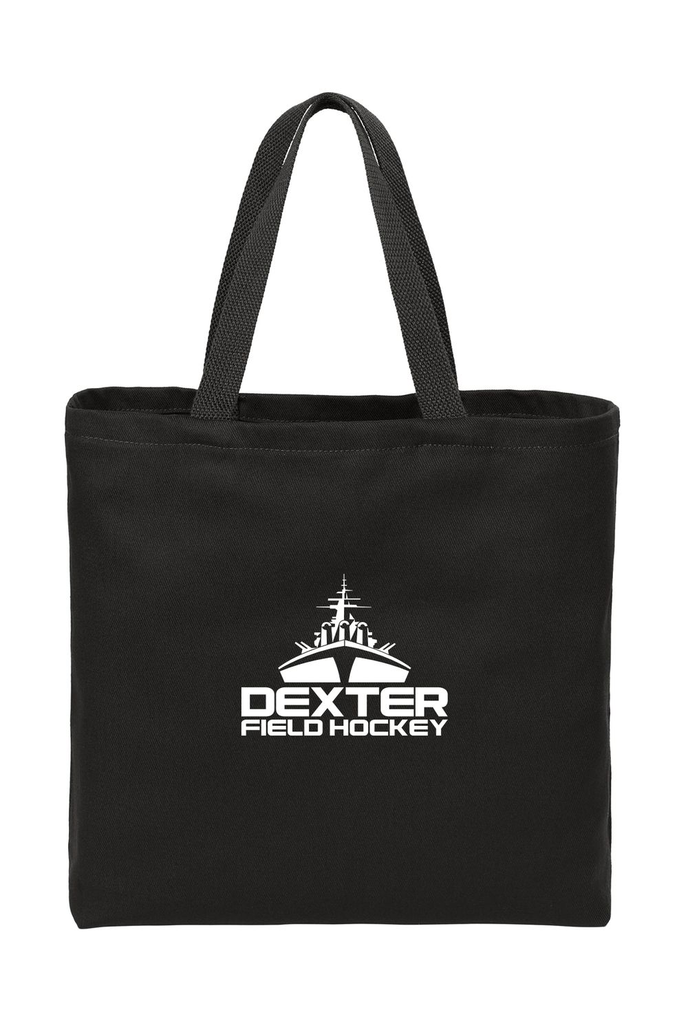 Twill Tote: Black