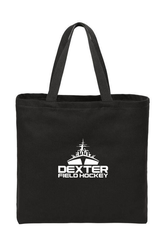 Twill Tote: Black