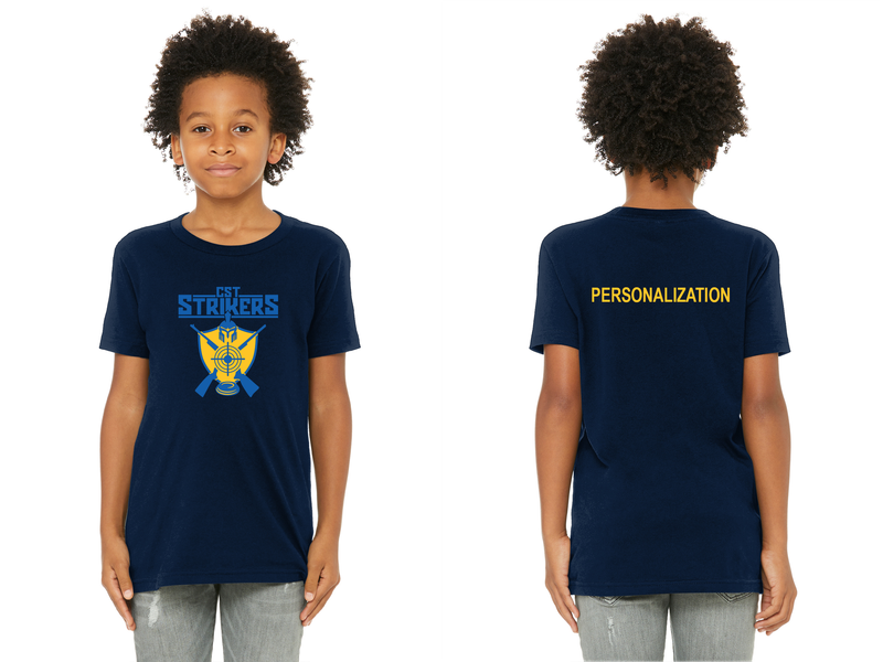Youth Premium Cotton Tee-Navy, Blck, Royal, Asphalt
