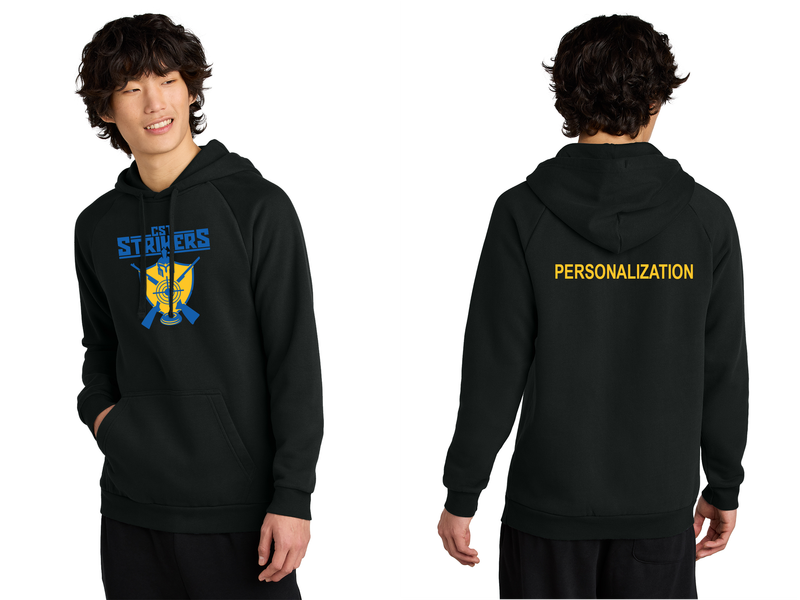District Cloud Fleece Hoodie- Jet Black, Gardina