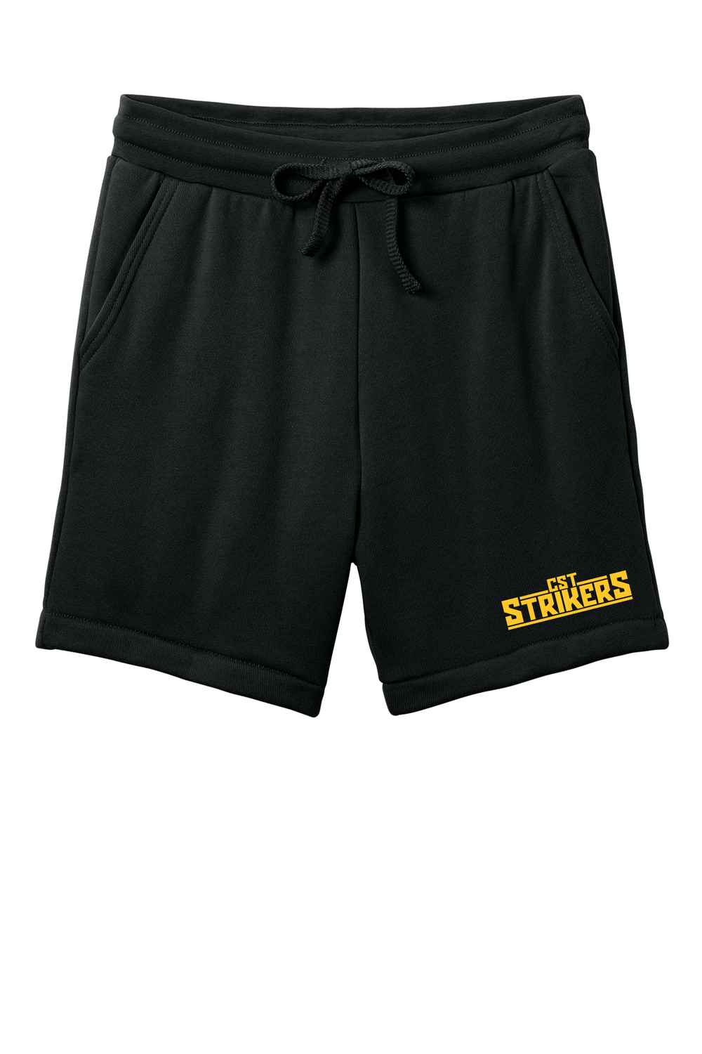 BELLA+CANVAS Unisex Sponge Fleece Sweatshort- Black